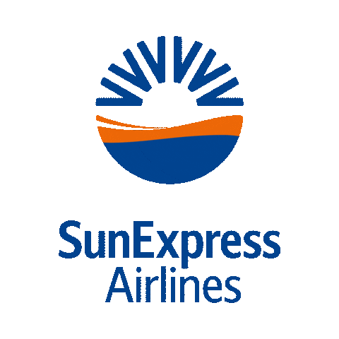 SunExpressAirlines giphyupload logo sunexpress sunexpress airlines Sticker