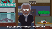 talking morgan freeman GIF by South Park 