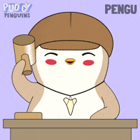 Your Honor Penguin GIF by Pudgy Penguins
