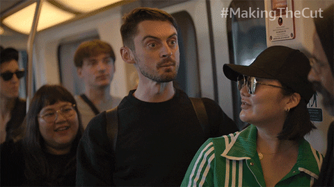 Fashion Reaction GIF by Amazon Prime Video