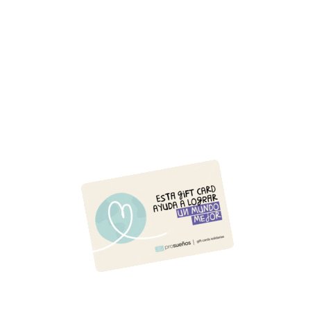 prosuenosgiftcards giphyupload giftcards solidario prosuenos Sticker