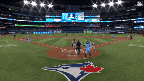 Sliding Blue Jays GIF by Toronto Blue Jays