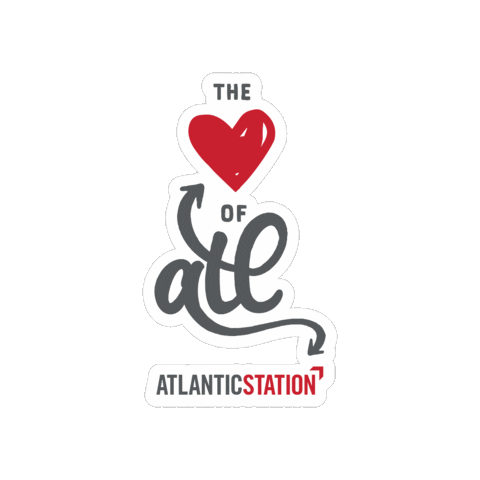Atlanta Atl Sticker by The Wilbert Group