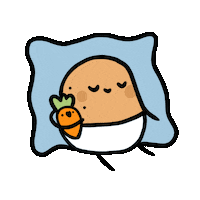 Tired Sleep Sticker