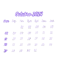 Calendário Sticker by Atelier das Arteiras