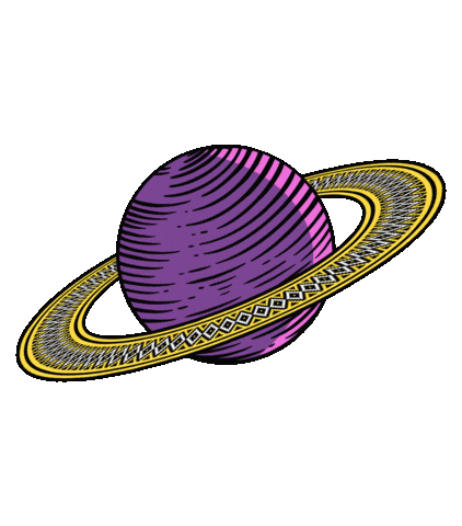 Planet Universe Sticker by El Tony Mate
