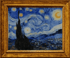 Vincent Van Gogh Animation GIF by ElmonX