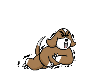 sad dog Sticker by doghero