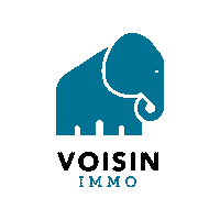 VoisinImmo elephant immobilier immo voisin Sticker