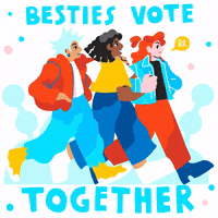 Besties Vote Together