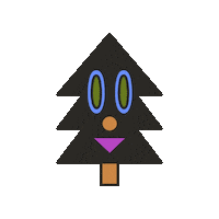 maevechocolate tree blackberry maeve seattle chocolate Sticker