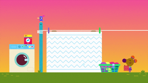cleaning hello GIF by Hey Duggee