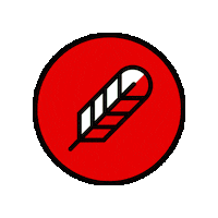 humzadesigns poet feather pen poetry-icon Sticker