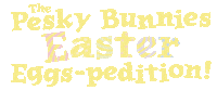 Pesky Bunnies Sticker by BeWILDerwood