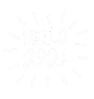 New Year Animated Text Sticker