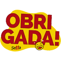 Obrigada Sticker by Grupo Setta