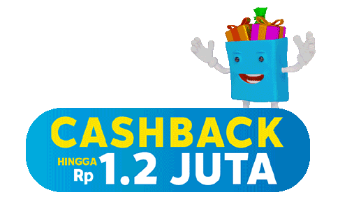 Shopping Cashback Sticker by Blibli.com