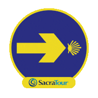 Santiago De Compostela Sticker by Sacratour