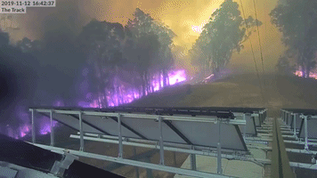 Radio Station Transmission Facility Narrowly Escapes Bushfire