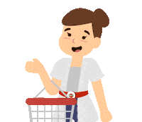 shopping market Sticker