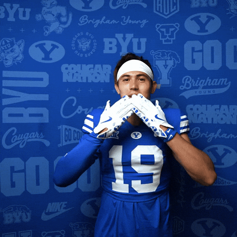 College Football Go Cougs GIF by BYU Cougars