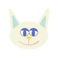 Cat Kitty Sticker by Papier Patate