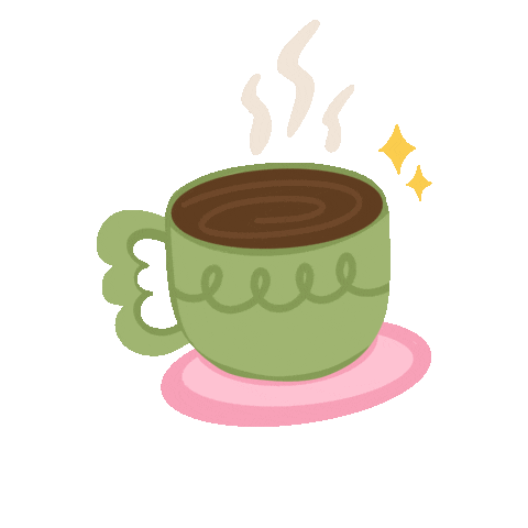 Good Morning Coffee Sticker