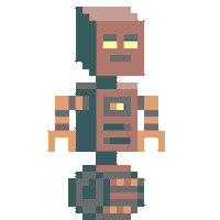 Robot Bot Sticker