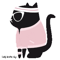 working out do it Sticker by Loly in the sky