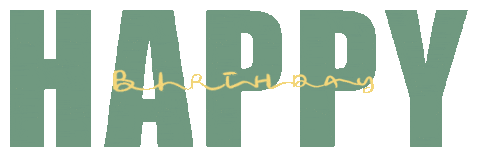 Vintage Birthday Sticker by AllthingsA