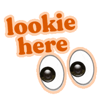 Look Here Sticker by withlovethebrand