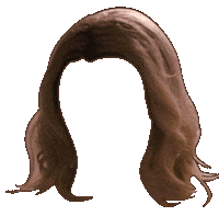 El Wig Sticker by Stranger Things