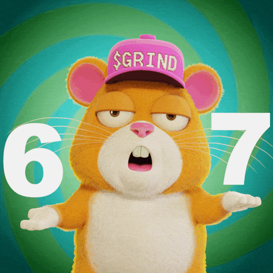 6 7 Hamster GIF by Grind