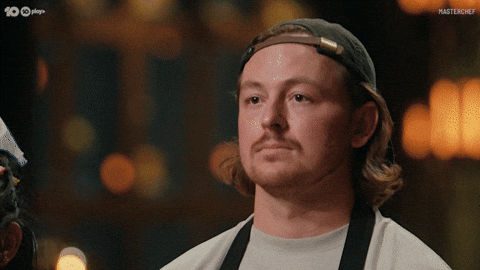 Happy Surprise GIF by MasterChefAU