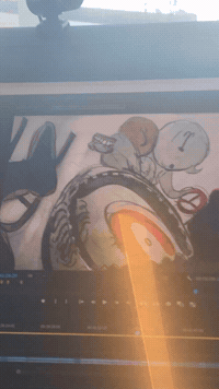 Drawing Sketch GIF by Alex Boya
