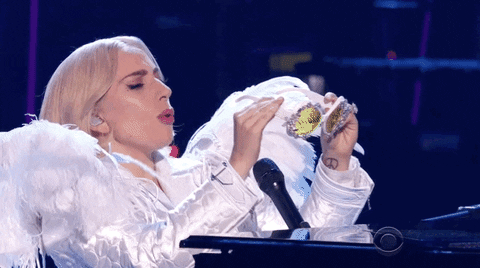 Lady Gaga Elton John Tribute GIF by Recording Academy / GRAMMYs