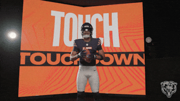Touchdown Td GIF by Chicago Bears