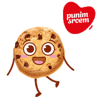 Happy Cookies Sticker by Najlepše želje Štark