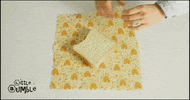 littlebumblewraps wrap sandwiches beeswax wrap food wrap GIF