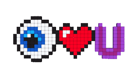 I Love You February 14Th Sticker by OpticalArtInc.