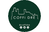 CoffiDre coffee castle cymraeg cymru Sticker