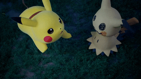 Scared Back Up GIF by Pokémon
