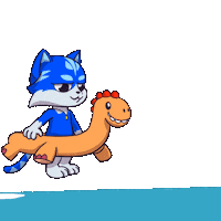 Cat Fun Sticker by Toshithecat