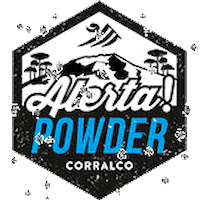 Corralco snow mountain ski skiing Sticker