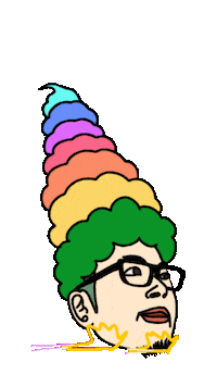 Rainbow 虹 Sticker