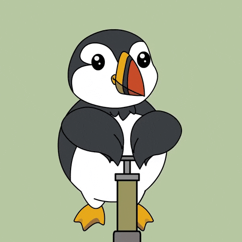 Charging To The Moon GIF by Puffins