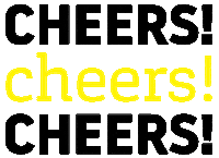 BXdesigngroup cheers drinks cocktail happyhour Sticker