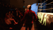 SHWAWrestling pose entrance cutter clothesline GIF