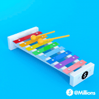 Rainbow Playing GIF by Millions