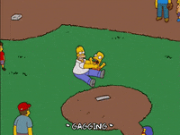 strangle homer simpson GIF